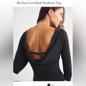 Abercrombie gold hardware long sleeve top small